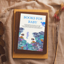 Under the Sea Baby Shower Books For Baby