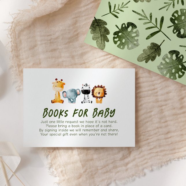 Tarjeta De Recepción Uno Salvaje Está En Camino De Los Libros De Safari (Subido por el creador)