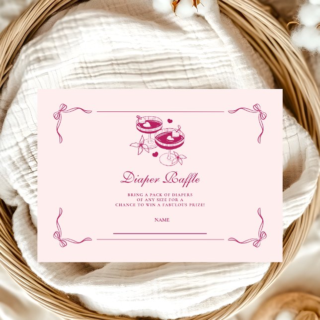 Tarjeta De Recepción Uno Tini Está En Camino De Diapper Raffle (Subido por el creador)