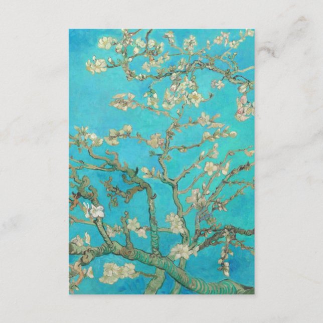 Tarjeta De Recepción Van Gogh Almond Blossoms (Anverso)