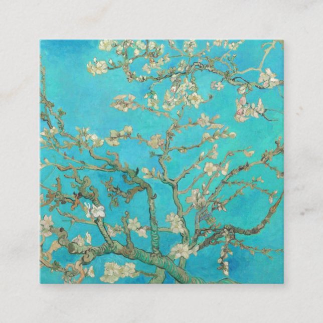 Tarjeta De Recepción Van Gogh Almond Blossoms (Anverso)