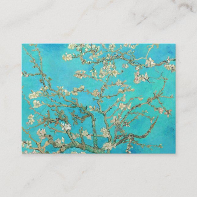 Tarjeta De Recepción Van Gogh Almond Blossoms (Anverso)