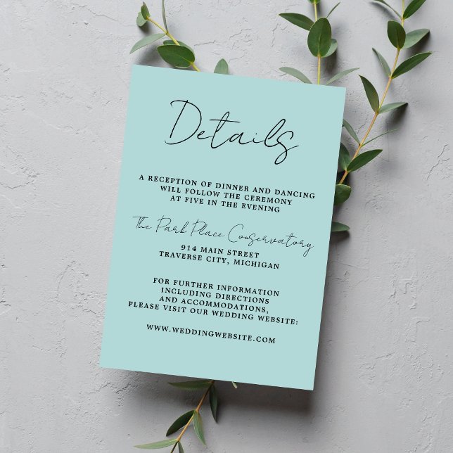 Tarjeta De Recepción Verdadera simplicidad 3 script Mínima de niebla oc (Subido por el creador)