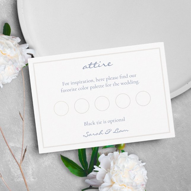 Tarjeta De Recepción Vestido de vestimenta en blanco Código Pastels Bod (Subido por el creador)