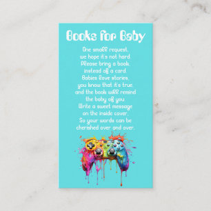 Tarjeta De Recepción Video Games Boy Baby Shower Books para el bebé