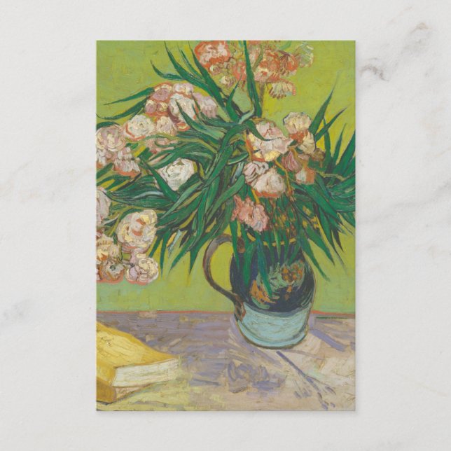 Tarjeta De Recepción Vincent van Gogh - Oleanders (Anverso)