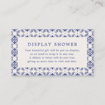 Viva La Novia Blue Talavera Ducha Bridal
