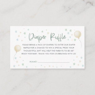 Tarjeta De Recepción Volantes para pañales para Baby Shower de Vespa al