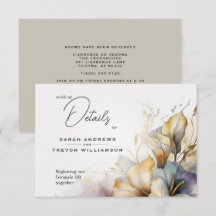 Watercolor Boho Calla Lily Floral