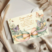 Whimsical Butterfly Bow Diapper Raffle