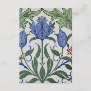 Tarjeta De Recepción William Morris - Diseño de papel de escritorio flo
