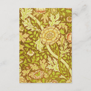 Tarjeta De Recepción William Morris - diseño de William Morris