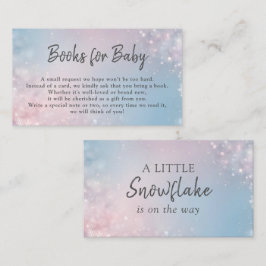 Tarjeta De Recepción Winter Baby Shower Books for Baby