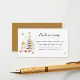 Tarjeta De Recepción Winter Baby Shower Books For Baby Request
