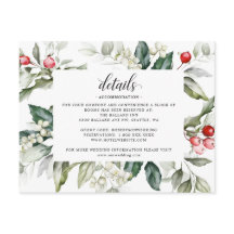 Winter Berry | NAVIDADES | Detalles del Boda Enclo