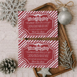 Tarjeta De Recepción Winter Books for Baby Card Insert