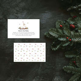 Tarjeta De Recepción Winter Sleigh Polar Bear Books For Baby Shower