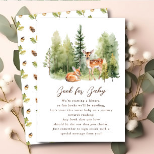 Tarjeta De Recepción Woodland Wonder Deer Book for Baby
