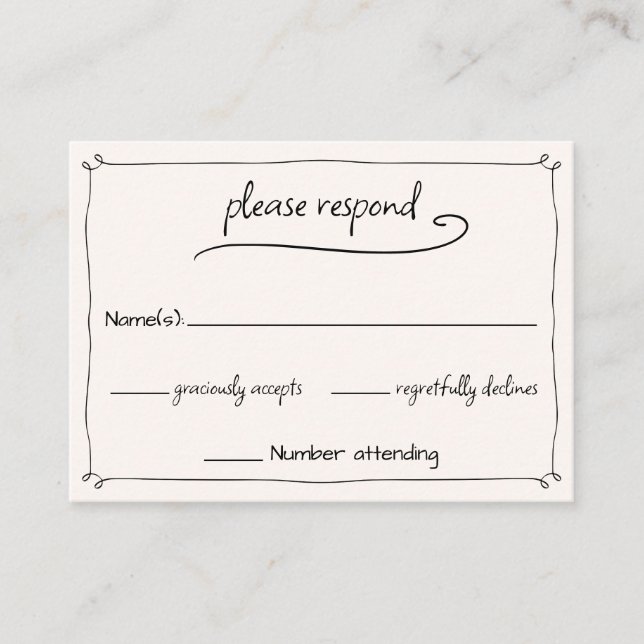 Tarjeta De Recepción Zapatos de Boda de mano extravagantes RSVP (Anverso)