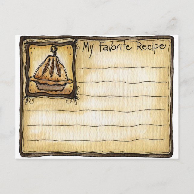 tarjeta de receta (Anverso)
