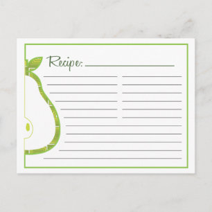 Tarjeta de receta