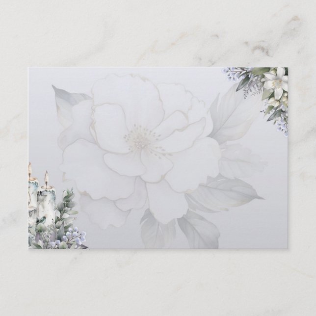 Tarjeta de receta básica en blanco (Anverso)