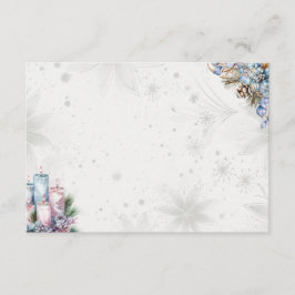 Tarjeta de receta básica en blanco para especias d