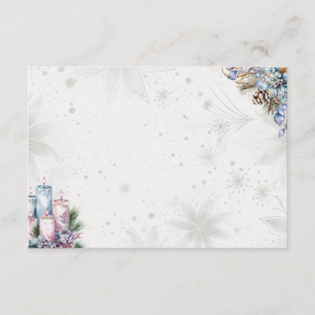 Tarjeta de receta básica en blanco para especias d (Anverso)