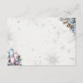 Tarjeta de receta básica en blanco para especias d