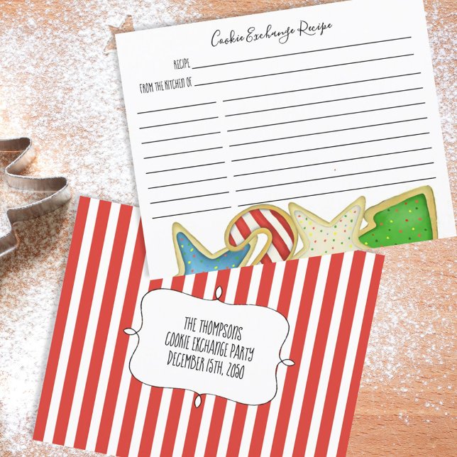 Tarjeta de receta caprichosa de intercambio de coo (Subido por el creador)