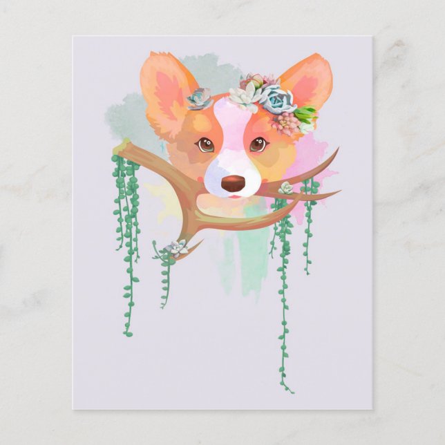 Tarjeta de receta corgi (Anverso)