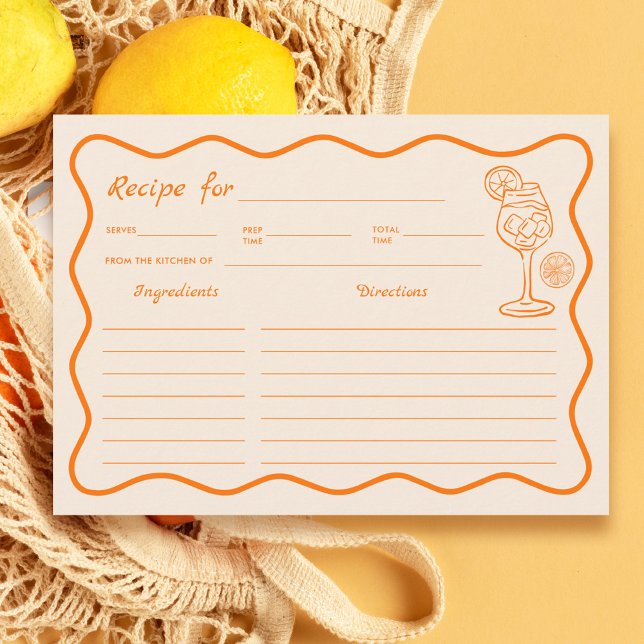 Tarjeta de receta de amor para primera novia Sprit (Subido por el creador)