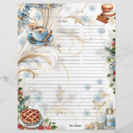 Tarjeta de Receta de Azúcar Coat It