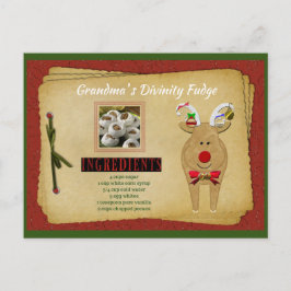 TARJETA DE RECETA DE COMBUSTIBLE para la divinidad