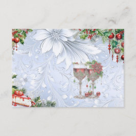 Tarjeta de receta de Frost Bite Blank