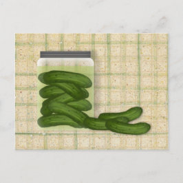 Tarjeta de Receta de Pickles