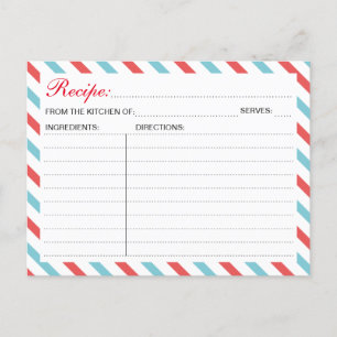 Tarjeta de Receta de Viaje en Avión, Boda Despedid