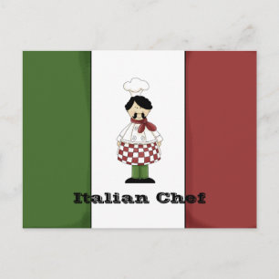 Tarjeta de receta del chef italiano #2