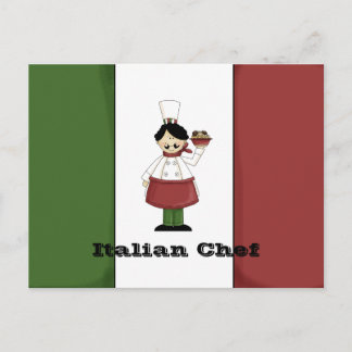 Tarjeta de receta del chef italiano #3