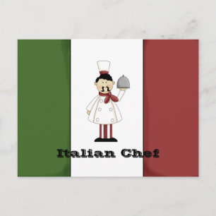 Tarjeta de receta del chef italiano #4