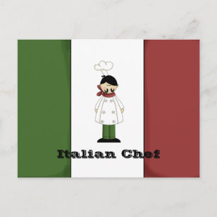 Tarjeta de receta del chef italiano #5