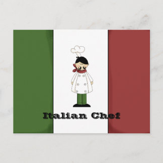 Tarjeta de receta del chef italiano #5