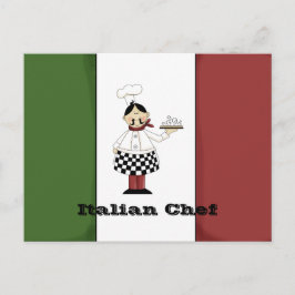 Tarjeta de receta del chef italiano #7
