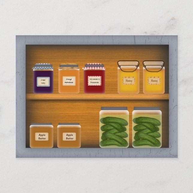 Tarjeta de receta del portapapeles del país (Anverso)