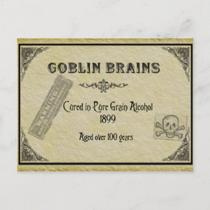 Tarjeta de Receta Goblin Brains