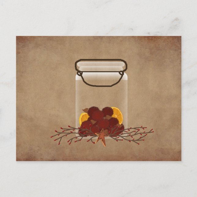 Tarjeta de receta Jar Fixins (Anverso)