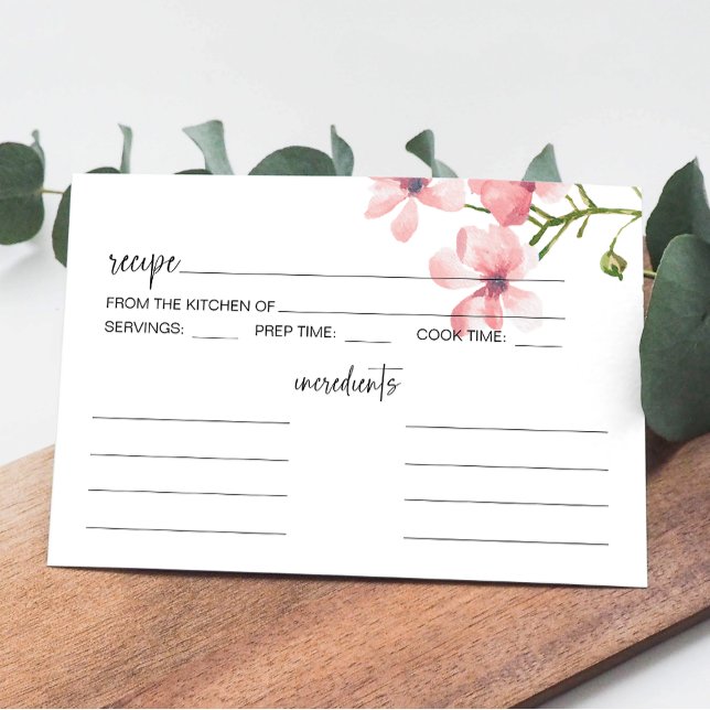 Tarjeta de receta para Bodas florales de rosas Rub (Subido por el creador)