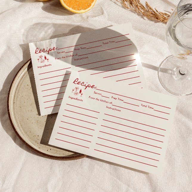 Tarjeta de receta para duchas nupciales más grande (Subido por el creador)