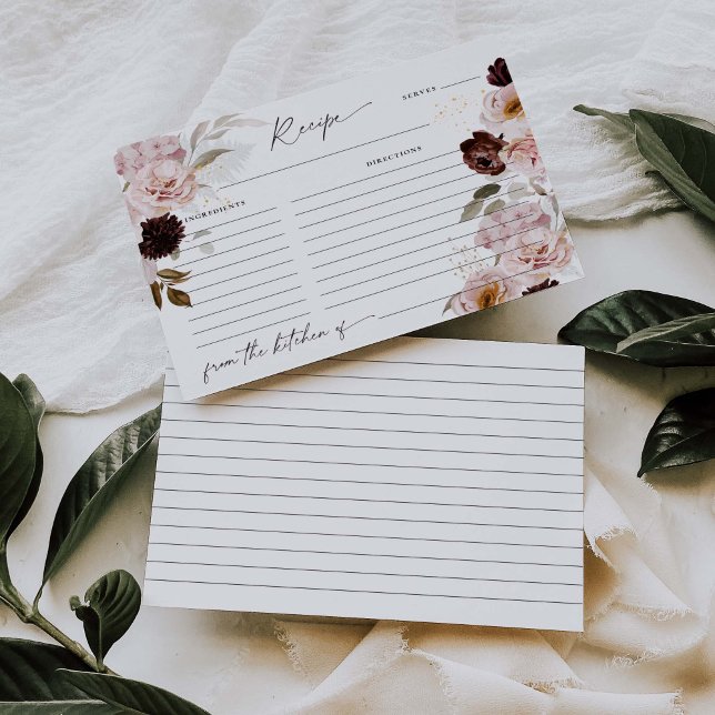 Tarjeta de receta para juego de la actividad de la (Subido por el creador)