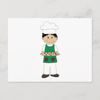 Tarjeta de receta para pizza